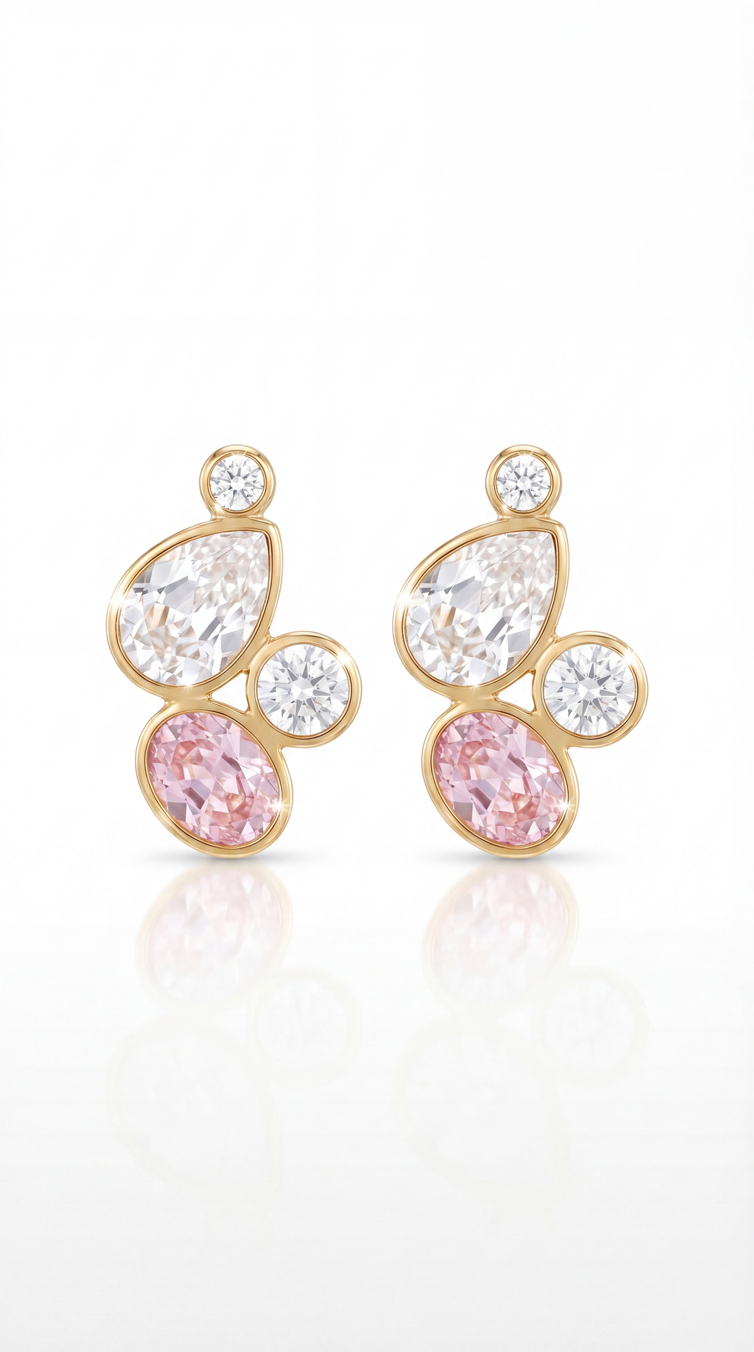 ✨ Boucles d’oreilles Rosanna – Éclat romantique & harmonie précieuse