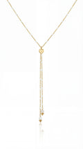 ✨ Collier Noémie – Élégance fine & cascade perlée
