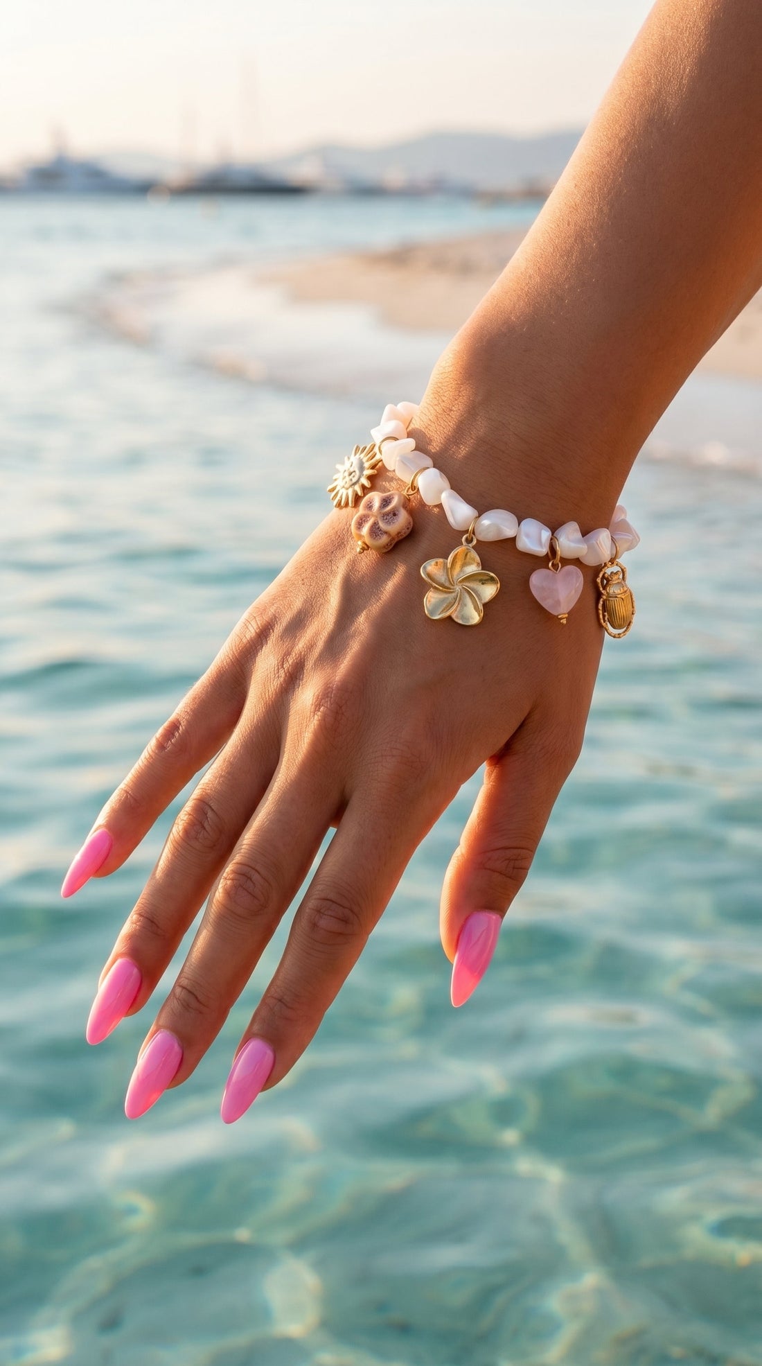 Bracelet "Maëlys" – Tendre, Bohème & Solaire